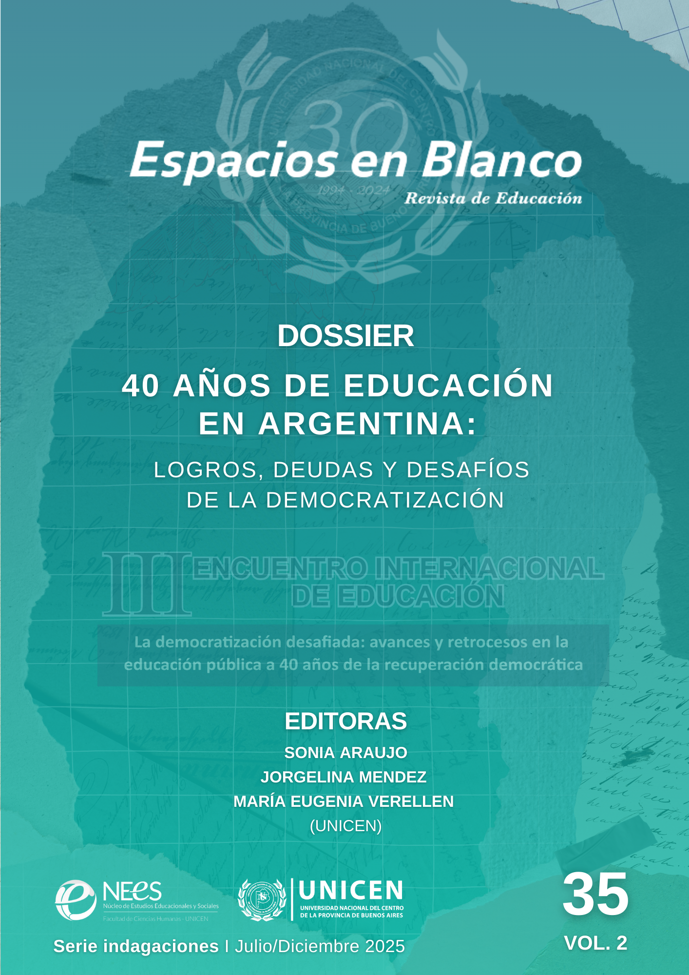 					Ver Vol. 2 Núm. 35 (2025): 40 años de educación en Argentina: logros, deudas y desafíos de la democratización
				