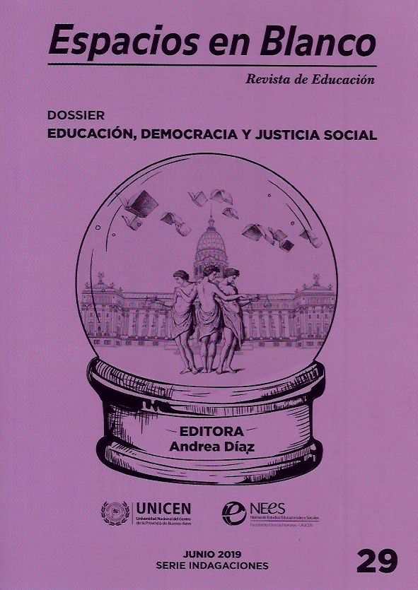 					Ver Vol. 2 Núm. 29 (2019): Educación, democracia y justicia social
				