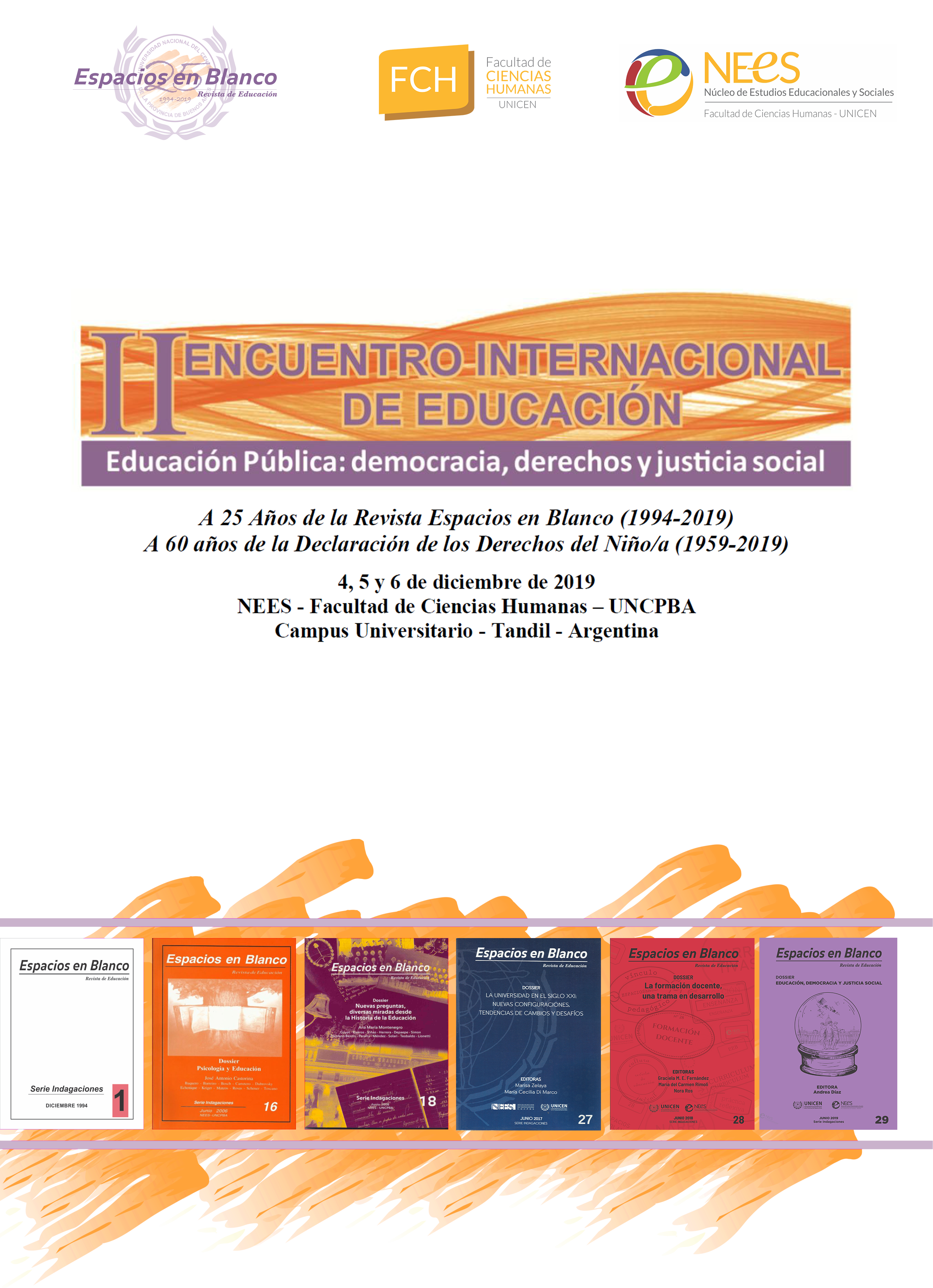 					Ver Edición Especial - 25 años de la Revista Espacios en Blanco - Actas del II Encuentro Internacional de Educación
				
